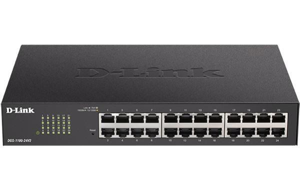 D-Link DGS-1100-24V2 24 Ports Manageable Ethernet Switch