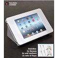 Counter Top iPad Holder Silver for 9.7" iPad