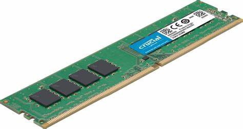 Micron Crucial 16GB DDR4 Desktop Memory, PC4-25600, 3200MHz, Unranked, Life WTY