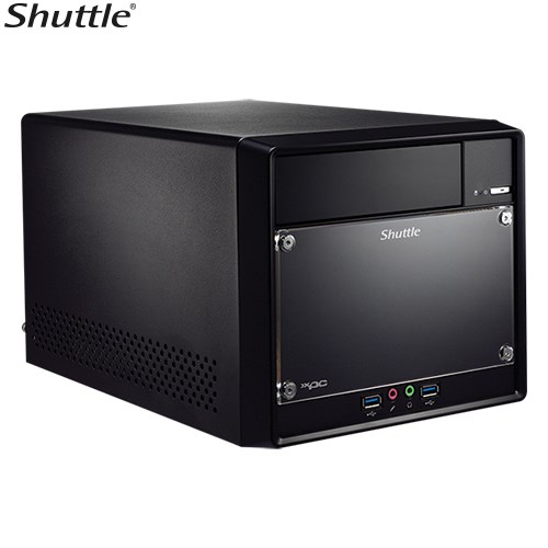 Shuttle SH510R4 XPC Cube Performance Barebone - H510, S1200, 2X DDR4, 2X 3,5'HDD, 1X 5.25'Odd Bay, M.2 2280, PCIe X16/ X1, 1X Hdmi, 1X DP,