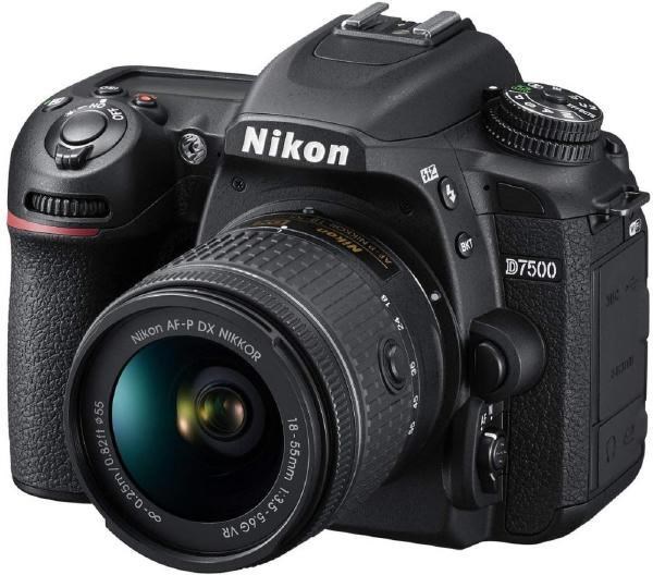 Nikon D7500 + Af-P 18-55MM VR Single Lens And Camera Kit
