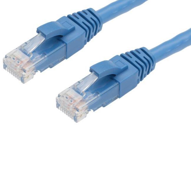 4Cabling 0.25M Cat6 RJ45-RJ45 Pack Of 10 Ethernet Network Cable. Blue