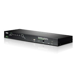Aten 1-Local/Remote Share Access 8-Port Ps/2-Usb Vga KVM Over Ip Switch - [ Old Sku: Cs-1708Ip ]