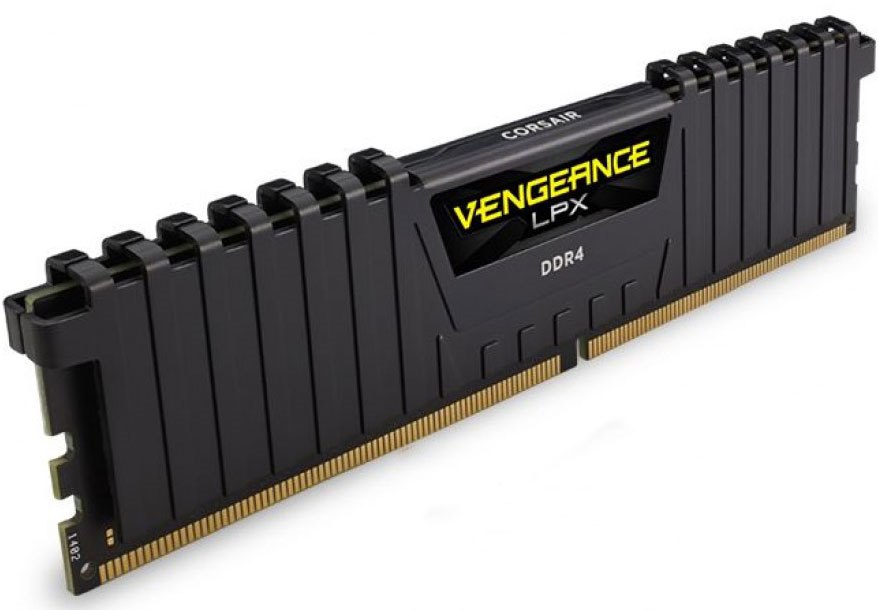 Corsair Vengeance LPX DDR4, 3000MHz 8GB 1 X 288 Dimm, Unbuffered, 16-20-20-38, Black Heat Spreader, 1.20V, XMP 2.0, Supports 6TH Intel Core I5/I7