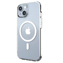 Cygnett AeroMag Apple iPhone 15 Clear Magnetic Case - (Cy4578cpaeg), Raised Edges, Tpu Frame, Hard-Shell Back, Magsafe Compatible, 4FT Drop Protection