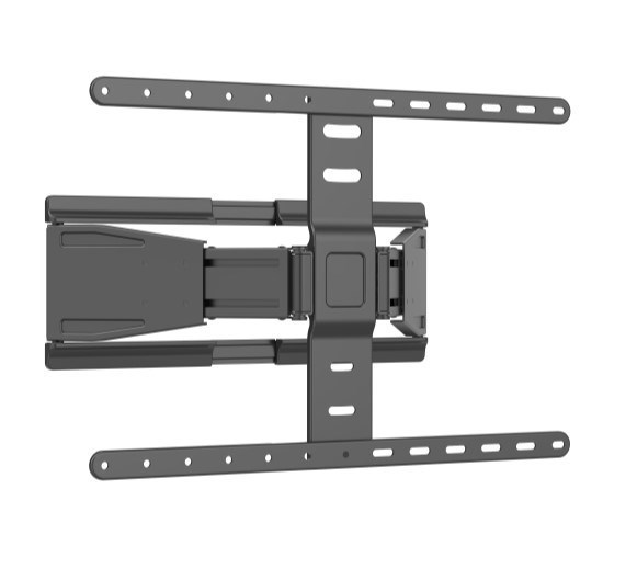 Brateck Lpa79-464 Ultra-Slim Full-Motion TV Wall Mount For Most 43'-90' TVs (Black)