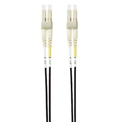 4Cabling 1.5M LC-LC Om4 Multimode Fibre Optic Patch Cable: Black