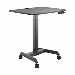 Brateck Electric Height Adjustable Workstation With Casters