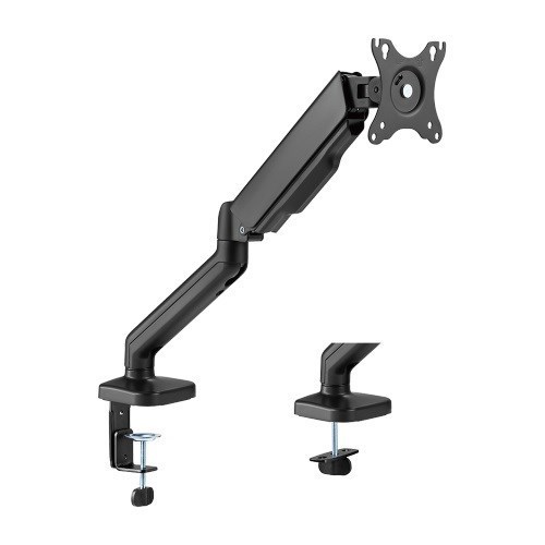 Brateck Cost-Effective Spring-Assisted Monitor Arm Fit Most 17'-32' Monitor Up To 9KG Vesa 75x75,100x100(Black)