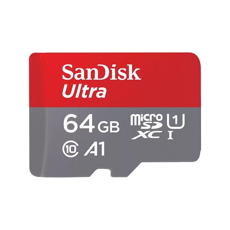 SanDisk Ultra 64GB microSD SDHC SDXC Uhs-I Memory Card 140MB/s Class 10 Speed No Adapter