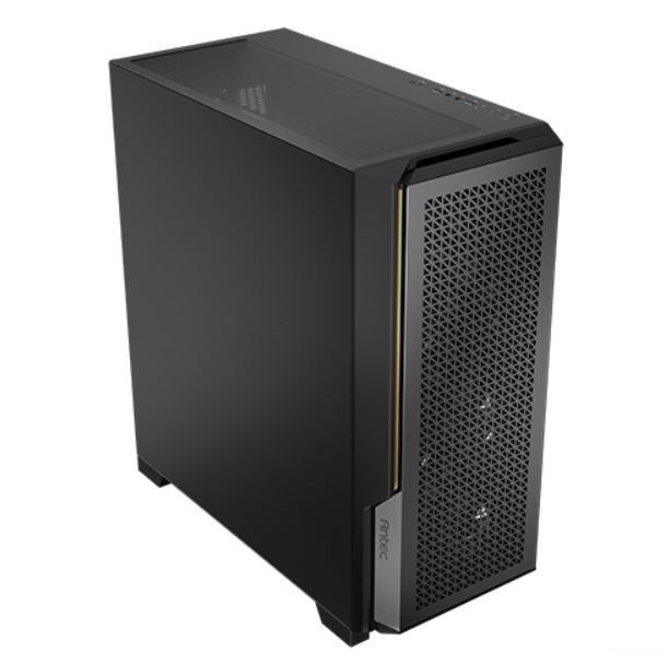 Antec P20ce E-Atx Supports Dual Cpu MB Up To 300M, Mesh Front, Air Filter, 3X PWM Fans, 4X HDD, 4 In 1 Splitter Fan Cable, Office And Corporate (LS)