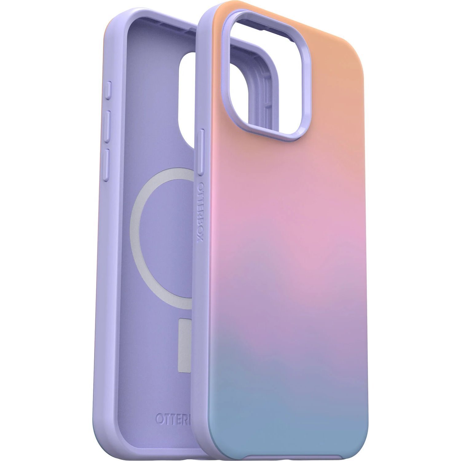 OtterBox Symmetry+ Case for Apple iPhone 15 Pro Max Smartphone - Sunset Ombre