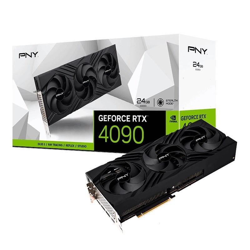 PNY GeForce RTX 4090 24GB Verto™ Triple Fan DLSS 3 -4TH Generation Tensor Cores -3 Years Limited Warranty