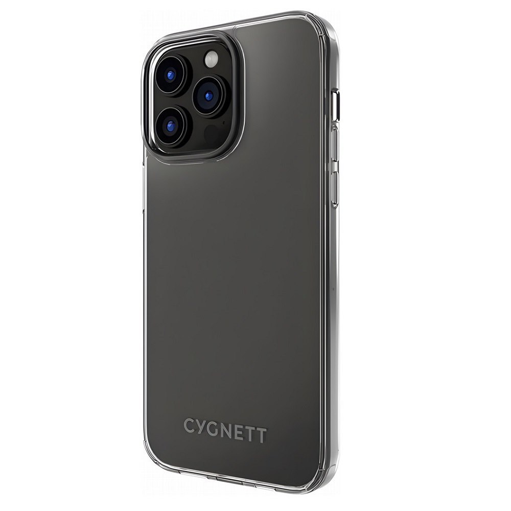 Cygnett EcoShield Apple iPhone 14 Pro Max Clear Case - (Cy4203cpaeg), Scratch Resistant, Shock Absorbent Tpu Frame, Uv Resistant, Hard-Shell Back