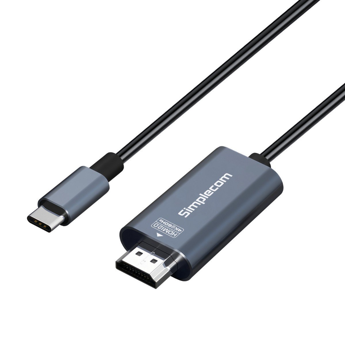 Simplecom Da322 Usb-C Type-C To Hdmi 2.0 Cable 2M HDCP 4K@60Hz