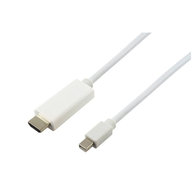 Comsol 1mtr Mini DisplayPort Male to HDMI Male Cable