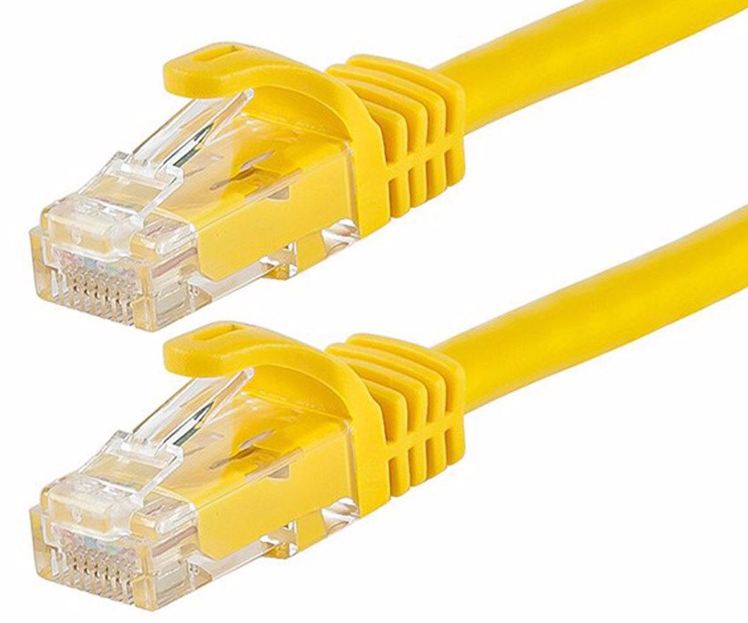 Astrotek Cat6 Cable 3M - Yellow Color Premium RJ45 Ethernet Network Lan Utp Patch Cord 26Awg Cu Jacket