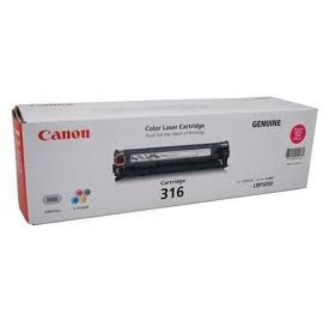 Canon CART316M Original Laser Toner Cartridge - Magenta Pack