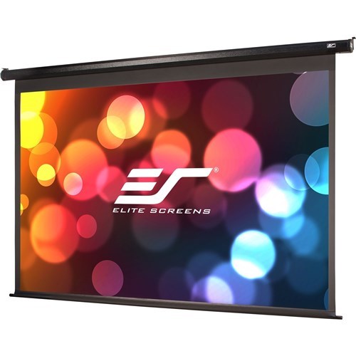 Elite Screens 100" Motorised 16:9 Projector Screen, Tensioned Drop Cinetension2 (Long Leader)