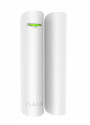 AJAX – Door Protect Plus – 2 way Wireless Magnetic opening detector with shock and tilt Sensor (White)