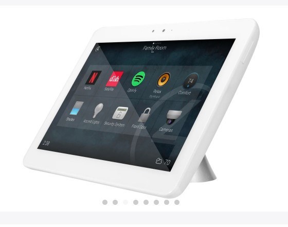 8" - T4 Series - Tabletop Touchscreen (White) Control4®