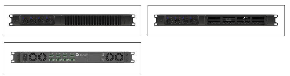  Power Amplifier 100V line -300W x 4 