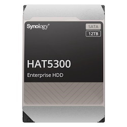 Synology -Enterprise Storage For Synology Systems , 3.5" Sata Hard Drive, Hat5300 , 12TB, 5 YR WTY