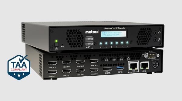 Matrox Maevex E6152-4 Quad 4K Encoder