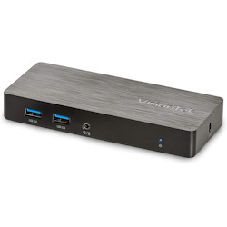 VisionTek VT1000 Universal Dual Full HD USB 3.0 Laptop Monitor Docking Station