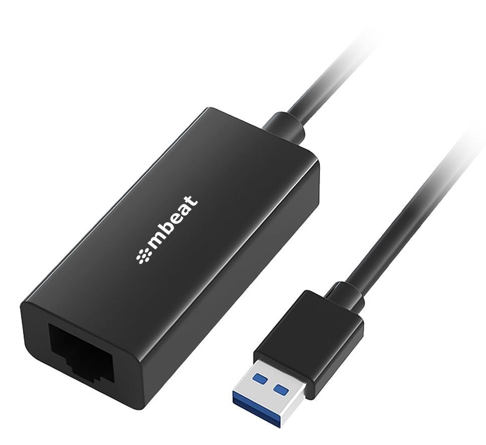 Mbeat® Mbeat Usb 3.0 Gigabit Etherent Adapter - Black