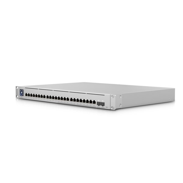 Ubiquiti UniFi Switch Enterprise 24-Port PoE+ 12x2.5GbE 12x1GbE Ports, Ideal For Wi-Fi 6 Ap, 2X 10G SFP+ Ports, Managed Layer 3 Switch (400W)