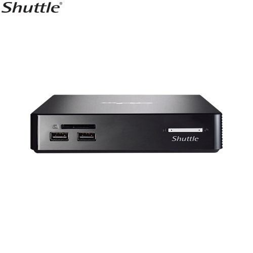 Shuttle Ns02av2 Mini PC 0.5L System-Rockchip RK3368, 2GB Ram, 16GB Emmc, Lan, 4xUSB, Wifi+Bt, Vesa, Hdmi, Android 8.1, Free Digital Signage Software