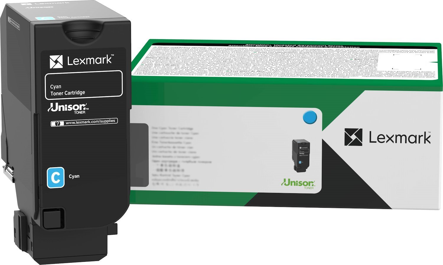 Lexmark CS/CX730 Cyan Return Program 10.5K Toner Cartridge