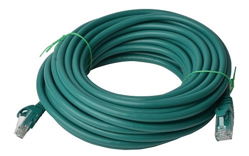 8Ware 8WR Cab Nw-Cat6a-20M-Green