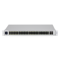 Ubiquiti ***New Ubiquiti UniFi 48 Port Managed Gigabit Layer2 & Layer3 Switch - 48X Gigabit Ethernet Ports W/ 32X 802.3At Poe+, 4X SFP Port Touch Display Gen2