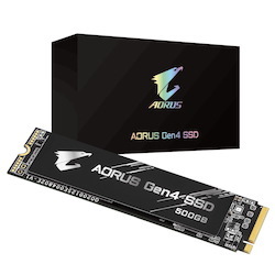 Gigabyte 500GB Aorus NVMe M.2 PCIe4 SSD, Up To Read 5000MB/s, Write 2500MB/s, 5YR WTY