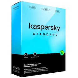 Kaspersky Standard Physical Card (3 Device, 1 Account, 1 Year) Supports PC, Mac, & Mobile