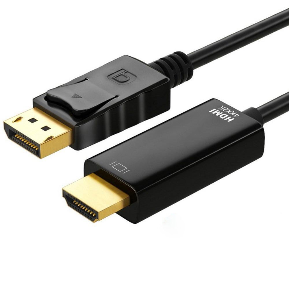 Astrotek DisplayPort DP Male To Hdmi Male Cable 4K Resolution For Laptop PC To Monitor Projector HDTV Video Cable 5M