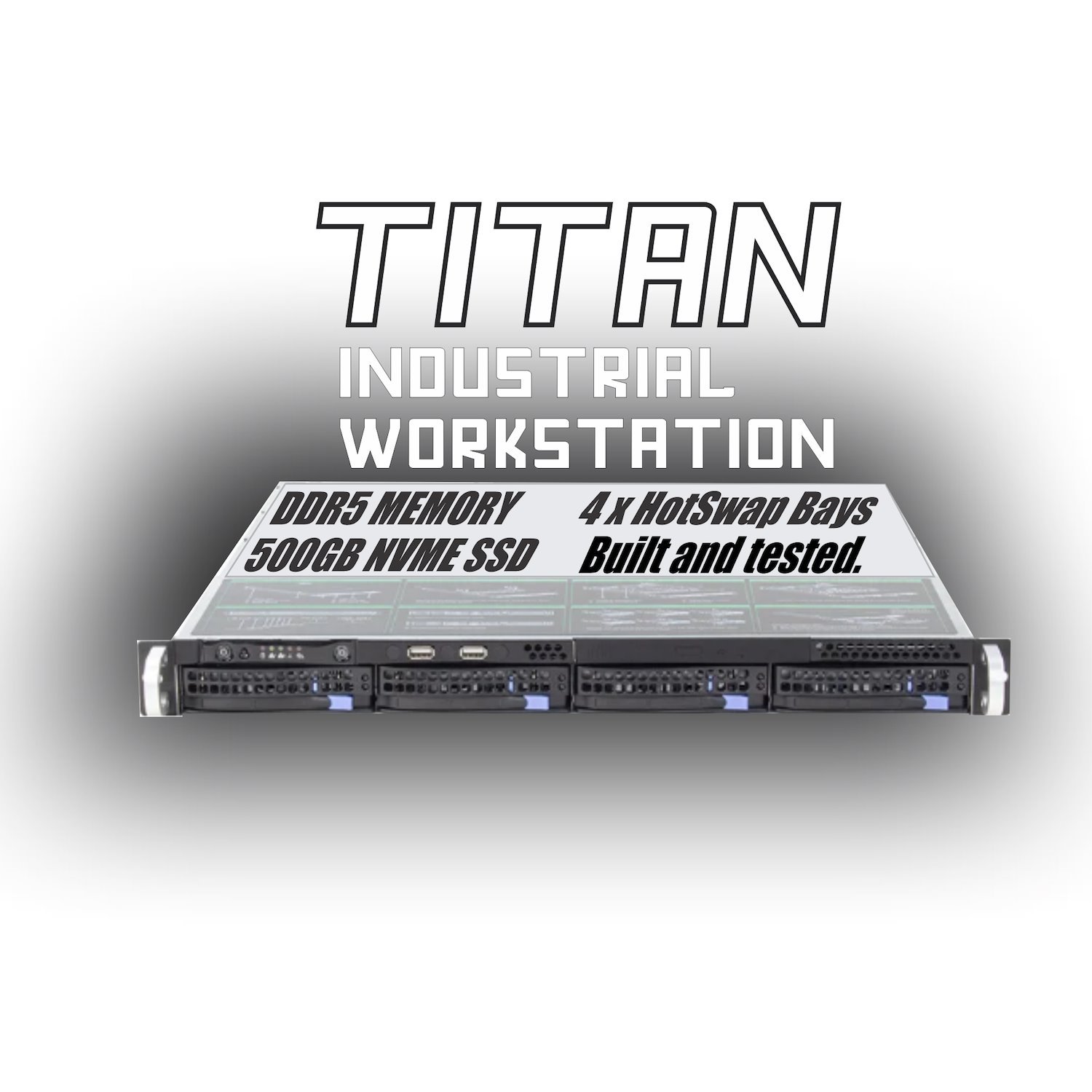 Custom Gen 14 I5 1Ru Titan Industrial Workstation