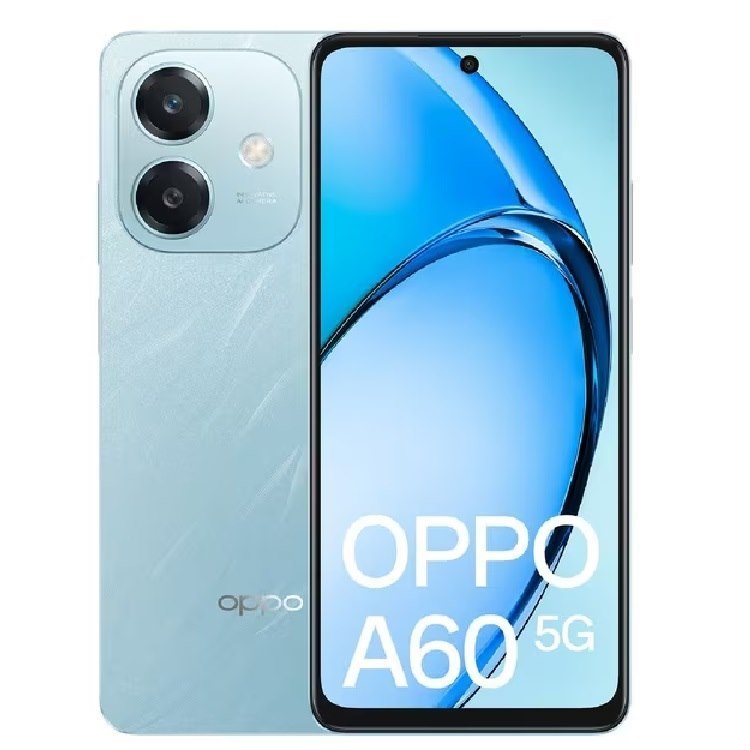 Oppo A60 5G 128GB - Ocean Blue (Cph2683au Blue)*AU Stock*, 6.67', HD+, 120Hz, 6GB/128GB, 50MP/5MP, Dual Sim, 5100mAh, 2YR